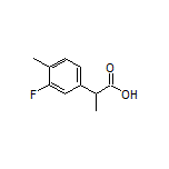 2-(3-Fluoro-4-methylphenyl)propanoic Acid