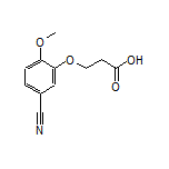 3-(5-Cyano-2-methoxyphenoxy)propanoic Acid