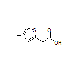 2-(4-Methylthiophen-2-yl)propanoic Acid