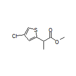 Methyl 2-(4-Chlorothiophen-2-yl)propanoate