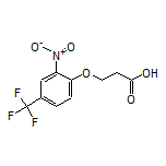 3-[2-Nitro-4-(trifluoromethyl)phenoxy]propanoic Acid