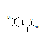 2-(4-Bromo-3-methylphenyl)propanoic Acid