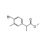 Methyl 2-(4-Bromo-3-methylphenyl)propanoate