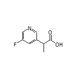 2-(5-Fluoropyridin-3-yl)propanoic Acid