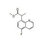 Methyl 2-(5-Fluoroquinolin-8-yl)propanoate