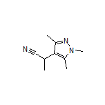 2-(1,3,5-Trimethyl-4-pyrazolyl)propanenitrile