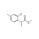 Methyl 2-(2-Fluoro-4-methylphenyl)propanoate