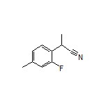 2-(2-Fluoro-4-methylphenyl)propanenitrile