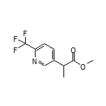 Methyl 2-[6-(Trifluoromethyl)pyridin-3-yl]propanoate