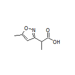 2-(5-Methylisoxazol-3-yl)propanoic Acid