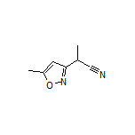 2-(5-Methylisoxazol-3-yl)propanenitrile