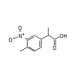 2-(4-Methyl-3-nitrophenyl)propanoic Acid