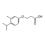 3-(4-Isopropyl-3-methylphenoxy)propanoic Acid