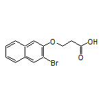 3-[(3-Bromo-2-naphthyl)oxy]propanoic Acid