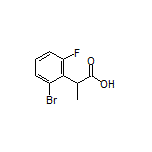 2-(2-Bromo-6-fluorophenyl)propanoic Acid