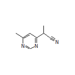 2-(6-Methylpyrimidin-4-yl)propanenitrile