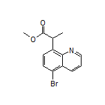 Methyl 2-(5-Bromoquinolin-8-yl)propanoate