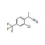 2-[2-Chloro-4-(trifluoromethyl)phenyl]propanenitrile