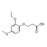 3-(2-Ethoxy-4-methoxyphenoxy)propanoic Acid