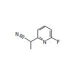 2-(6-Fluoropyridin-2-yl)propanenitrile