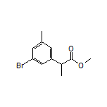 Methyl 2-(3-Bromo-5-methylphenyl)propanoate