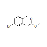 Methyl 2-(5-Bromo-2-methylphenyl)propanoate