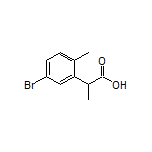 2-(5-Bromo-2-methylphenyl)propanoic Acid