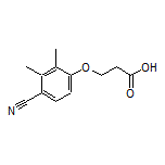 3-(4-Cyano-2,3-dimethylphenoxy)propanoic Acid