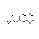 Methyl 2-(Quinoxalin-6-yl)propanoate