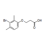 3-(3-Bromo-2,4-dimethylphenoxy)propanoic Acid