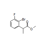 Methyl 2-(2-Bromo-3-fluorophenyl)propanoate