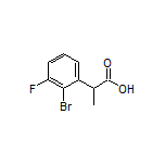 2-(2-Bromo-3-fluorophenyl)propanoic Acid