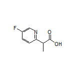 2-(5-Fluoropyridin-2-yl)propanoic Acid