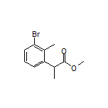 Methyl 2-(3-Bromo-2-methylphenyl)propanoate