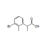 2-(3-Bromo-2-methylphenyl)propanoic Acid