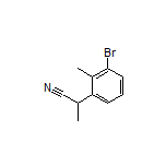 2-(3-Bromo-2-methylphenyl)propanenitrile