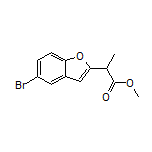 Methyl 2-(5-Bromobenzofuran-2-yl)propanoate