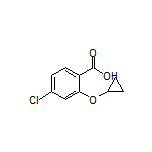 4-Chloro-2-cyclopropoxybenzoic Acid