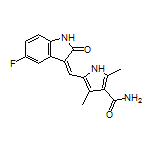 (Z)-5-[(5-Fluoro-2-oxoindolin-3-ylidene)methyl]-2,4-dimethyl-1H-pyrrole-3-carboxamide