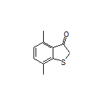 4,7-Dimethylbenzo[b]thiophen-3(2H)-one