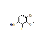 4-Bromo-2-fluoro-3-methoxyaniline