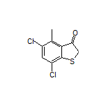 5,7-Dichloro-4-methylbenzo[b]thiophen-3(2H)-one