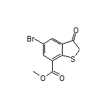 Methyl 5-Bromo-3-oxo-2,3-dihydrobenzo[b]thiophene-7-carboxylate