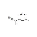 2-(5-Methylpyridin-3-yl)propanenitrile