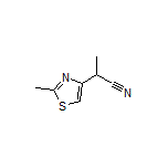 2-(2-Methylthiazol-4-yl)propanenitrile