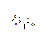 2-(2-Methylthiazol-4-yl)propanoic Acid