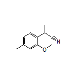 2-(2-Methoxy-4-methylphenyl)propanenitrile