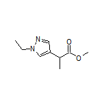 Methyl 2-(1-Ethyl-4-pyrazolyl)propanoate