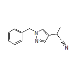 2-(1-Benzyl-4-pyrazolyl)propanenitrile