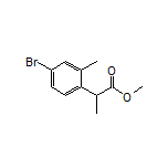 Methyl 2-(4-Bromo-2-methylphenyl)propanoate